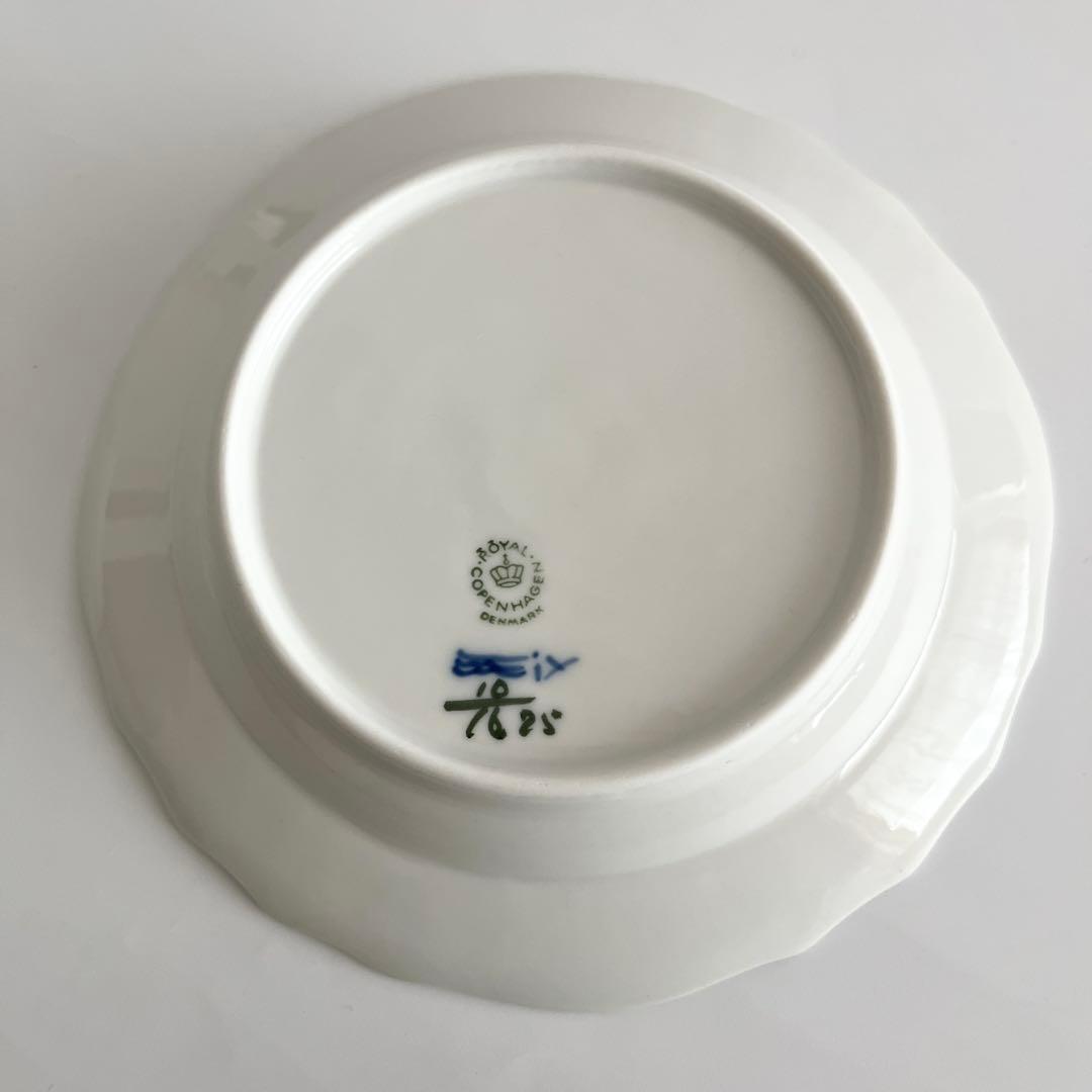 ロイヤルコペンハーゲンブルーフラワーカーブ ケーキプレート2枚③