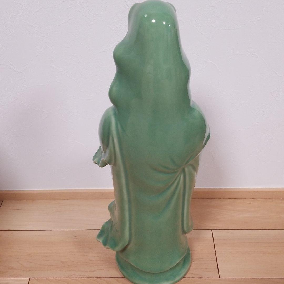 九谷 置物 観音 骨董