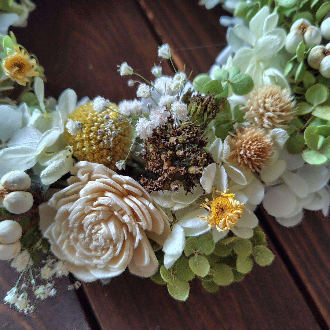 【竜馬君】ドライフラワーリース~春色.。.:*·゜+