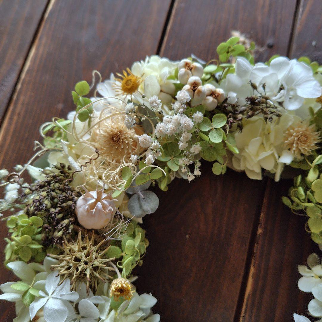 【竜馬君】ドライフラワーリース~春色.。.:*·゜+