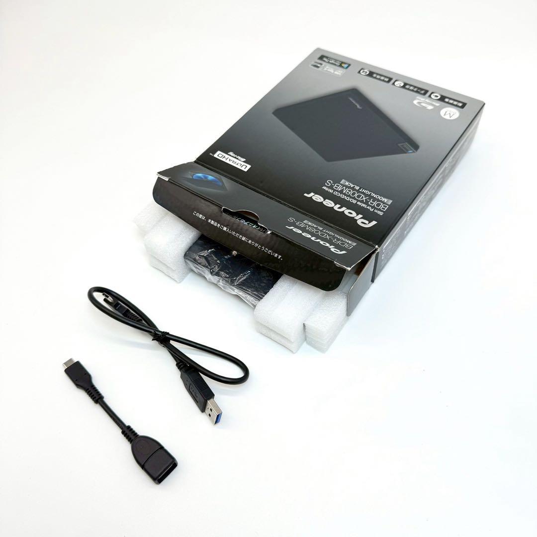 Pioneer BDR-XD08MB-S PureRead4+搭載