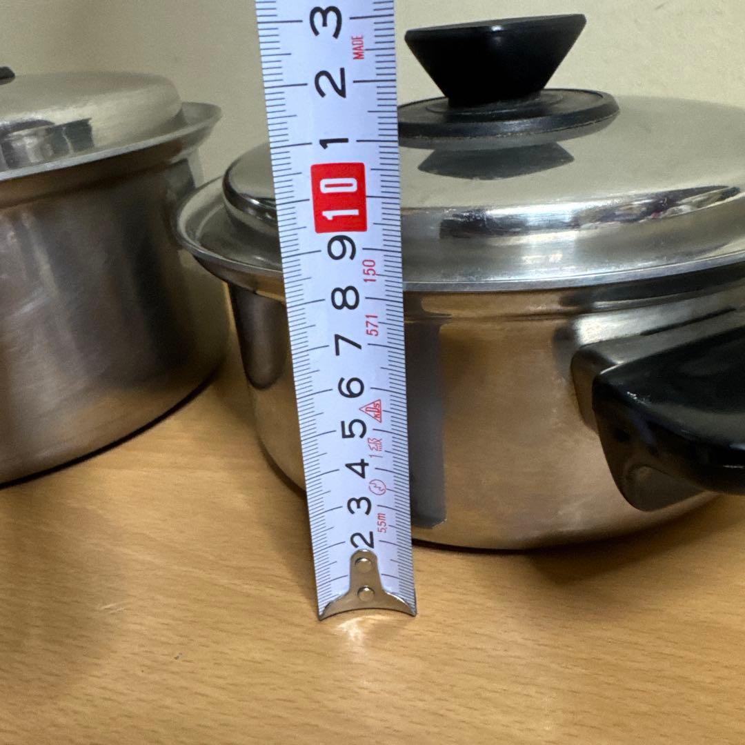 VitaCraft 7ステンレス片手鍋 中サイズ両手鍋