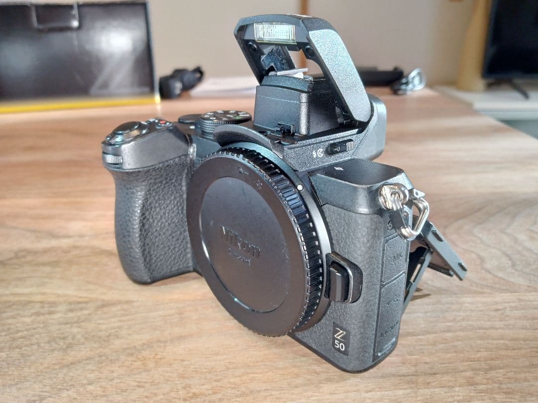 【センサー清掃+純正電池2個付】現状品 Nikon Z50 ボディ 取説+元箱付