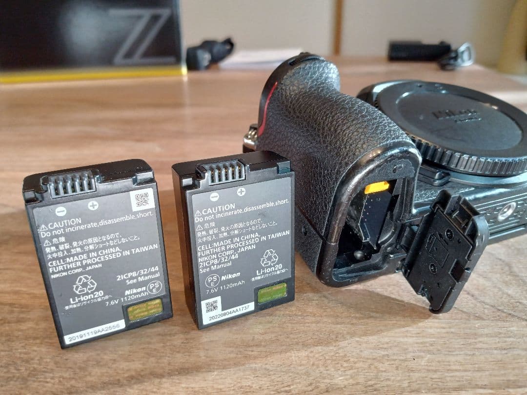 【センサー清掃+純正電池2個付】現状品 Nikon Z50 ボディ 取説+元箱付