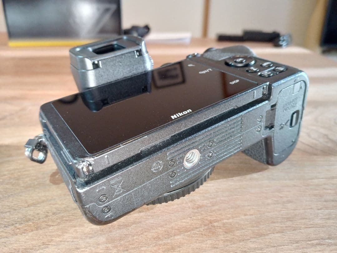 【センサー清掃+純正電池2個付】現状品 Nikon Z50 ボディ 取説+元箱付