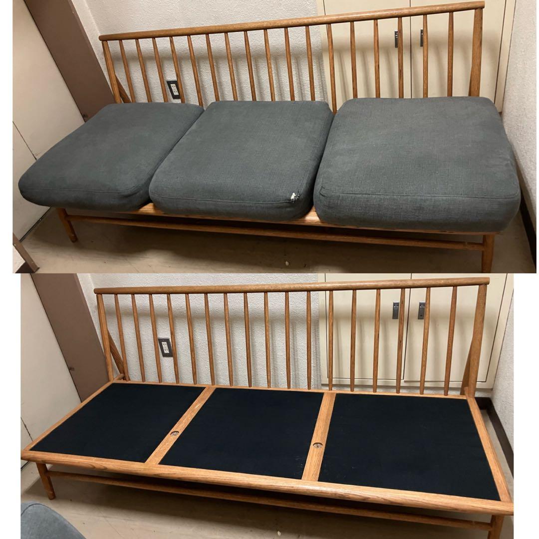 MOMOnaturalモモナチュラル CLOUD SOFA3人掛けクラウドソファ