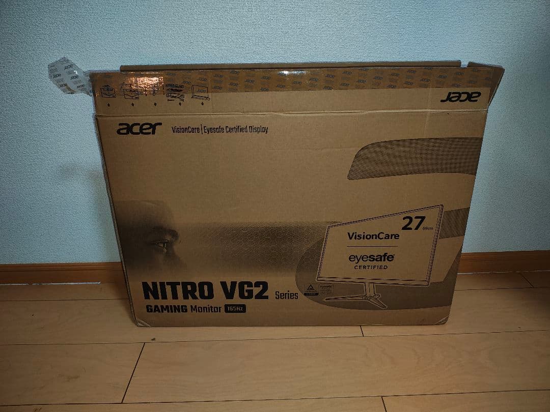 【訳アリ】Acer　27インチモニタ　VG272LVbmiipx
