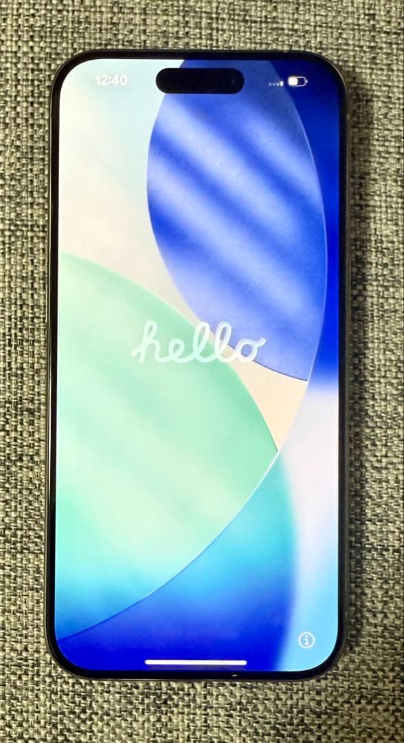 【美品】Apple iPhone 15 Pro 256GB 本体
