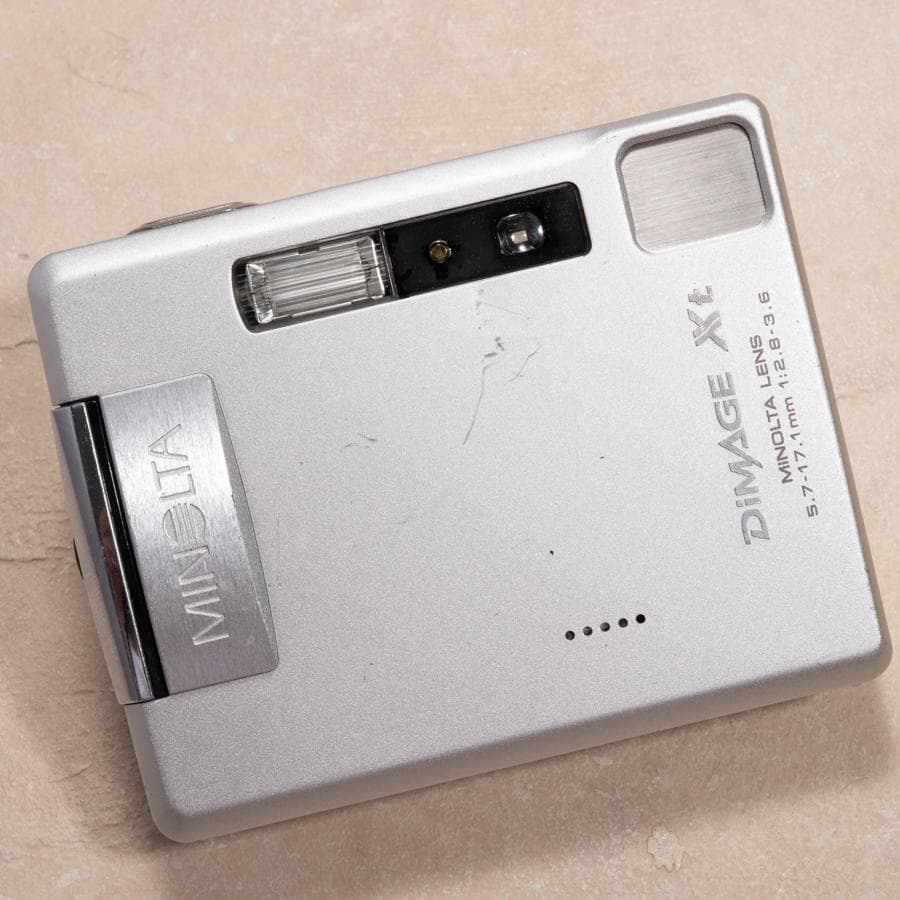 【スマホ転送OK】MINOLTA DIMAGE Xg シルバー 動作確認済み