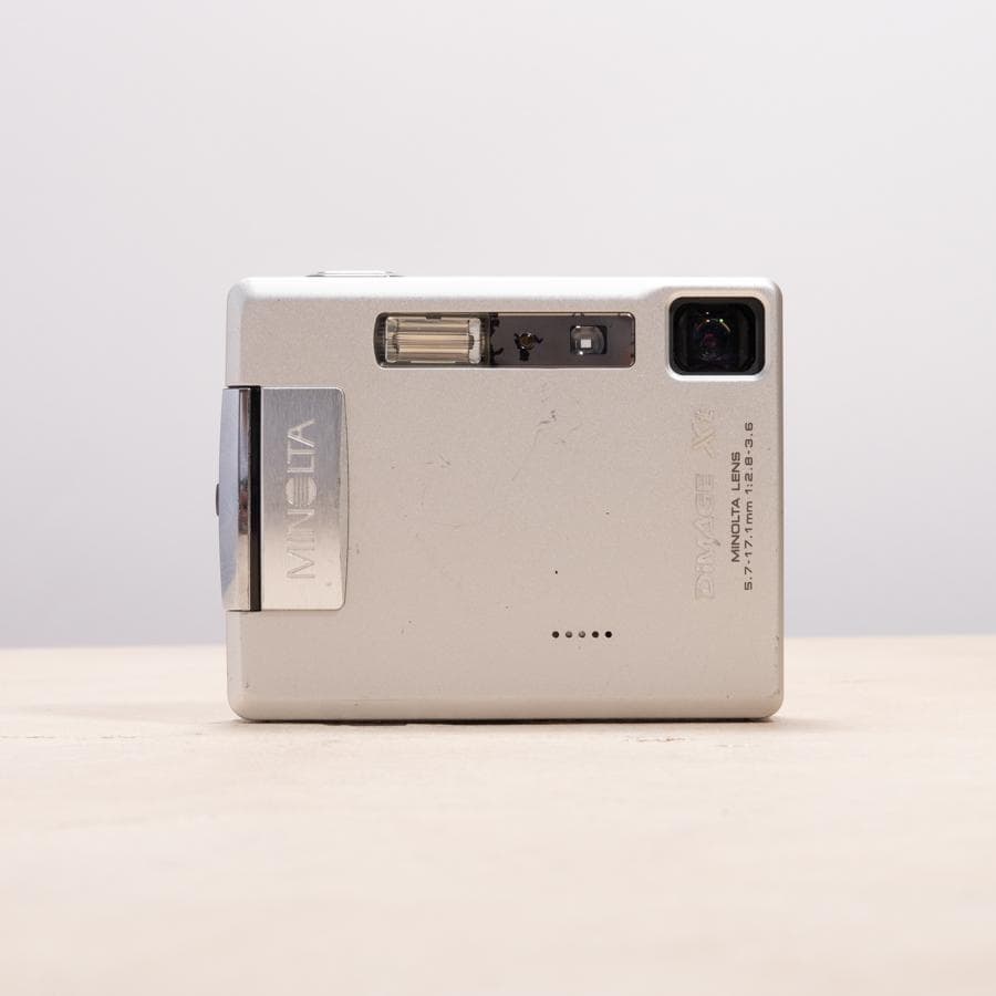 【スマホ転送OK】MINOLTA DIMAGE Xg シルバー 動作確認済み