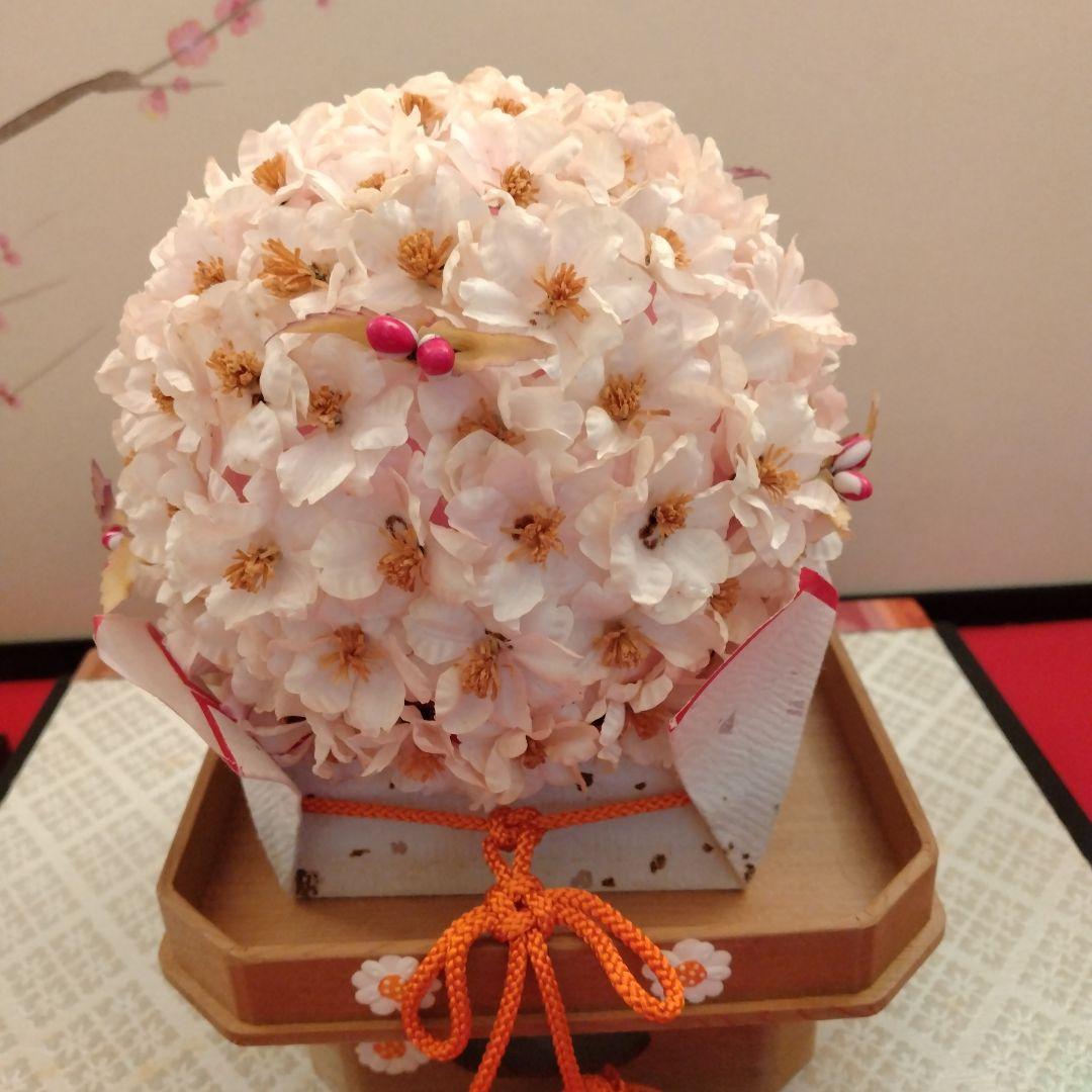 初代　原米州 作　木目込　雛人形一式　(無形文化財技術保存　古典巻袖雛)