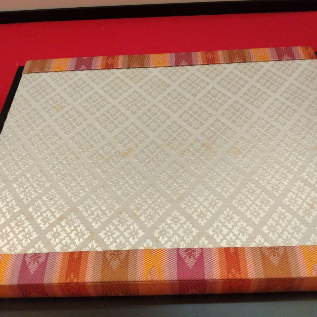 初代　原米州 作　木目込　雛人形一式　(無形文化財技術保存　古典巻袖雛)