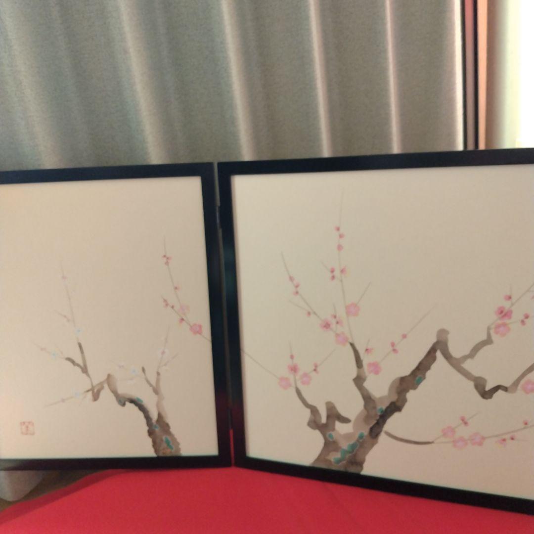 初代　原米州 作　木目込　雛人形一式　(無形文化財技術保存　古典巻袖雛)
