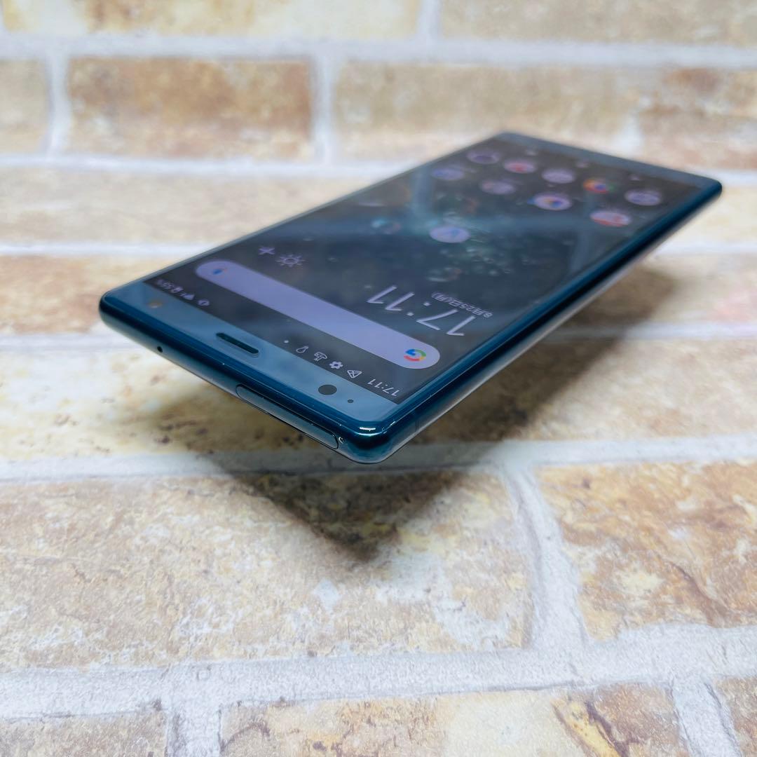SIMフリー Xperia XZ2 64GB ディープグリーン 電池良好
