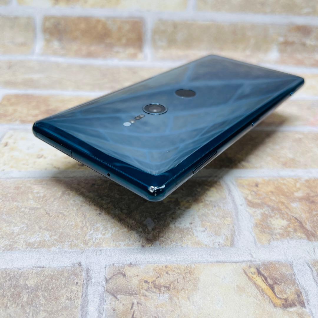 SIMフリー Xperia XZ2 64GB ディープグリーン 電池良好