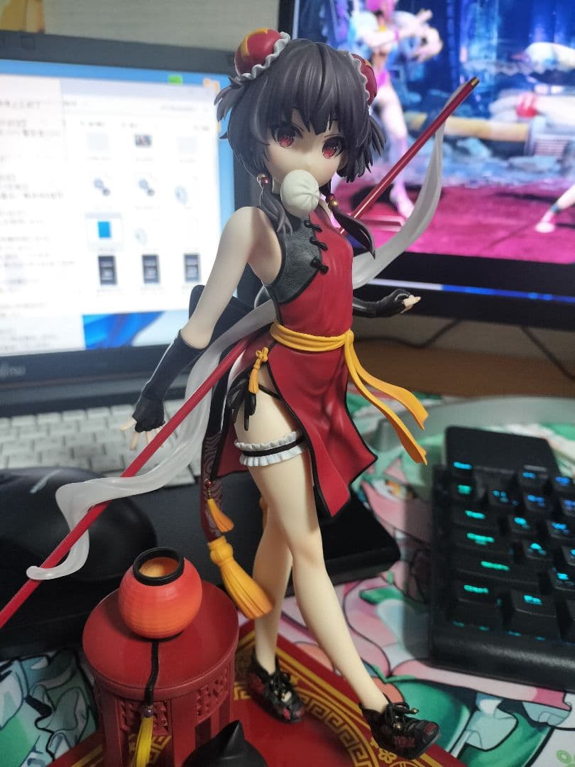 このすば めぐみん チャイナ フィギュア