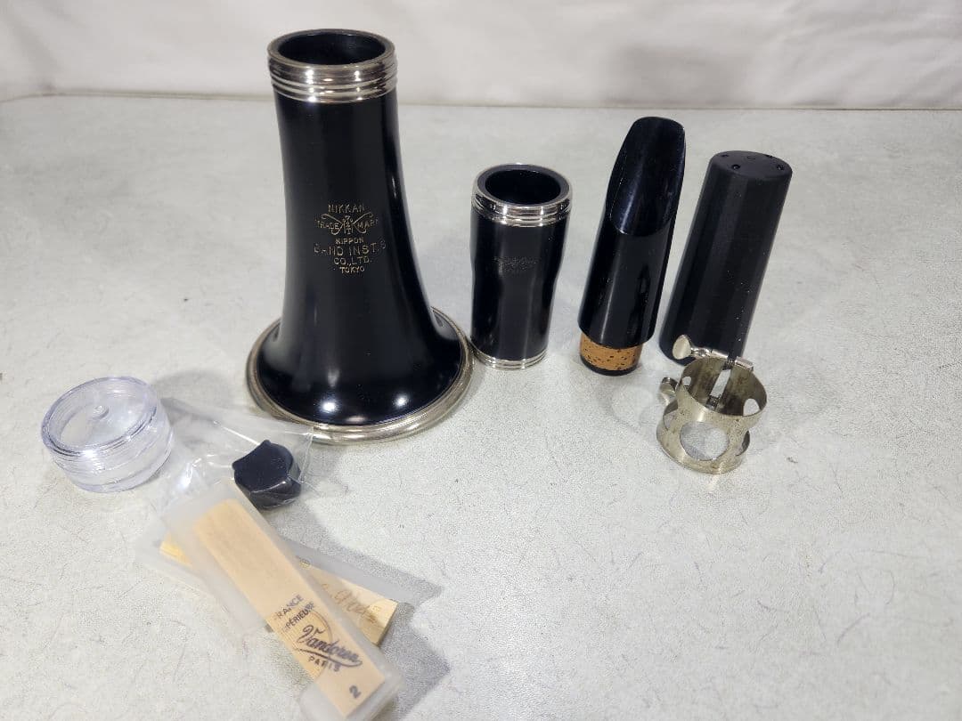 良品　ヤマハの前身　Nikkan　ニッカン　クラリネット　入門　すぐに練習可能