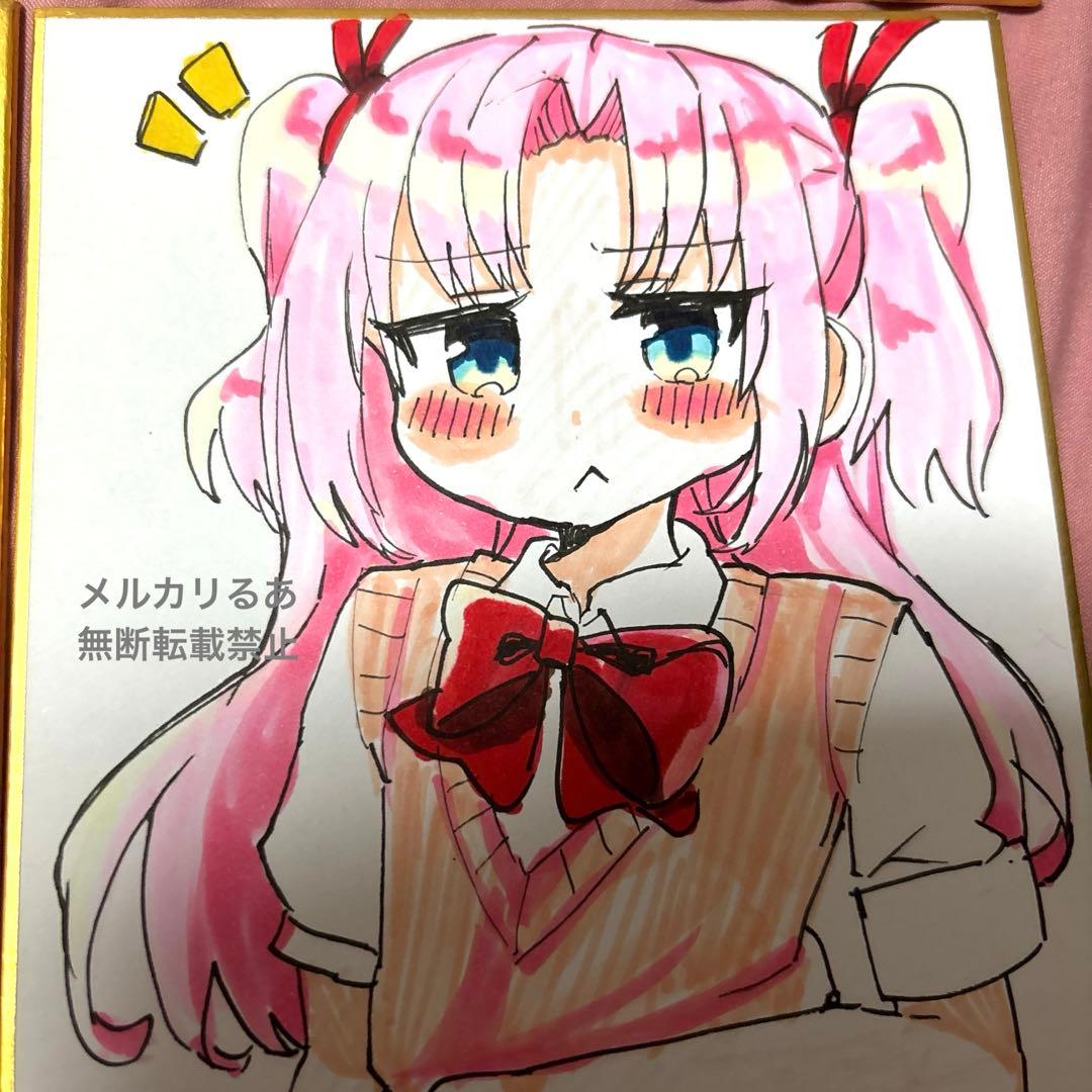 ひめ、かぐや、光永 コピック　手書きイラスト 11点まとめ売り