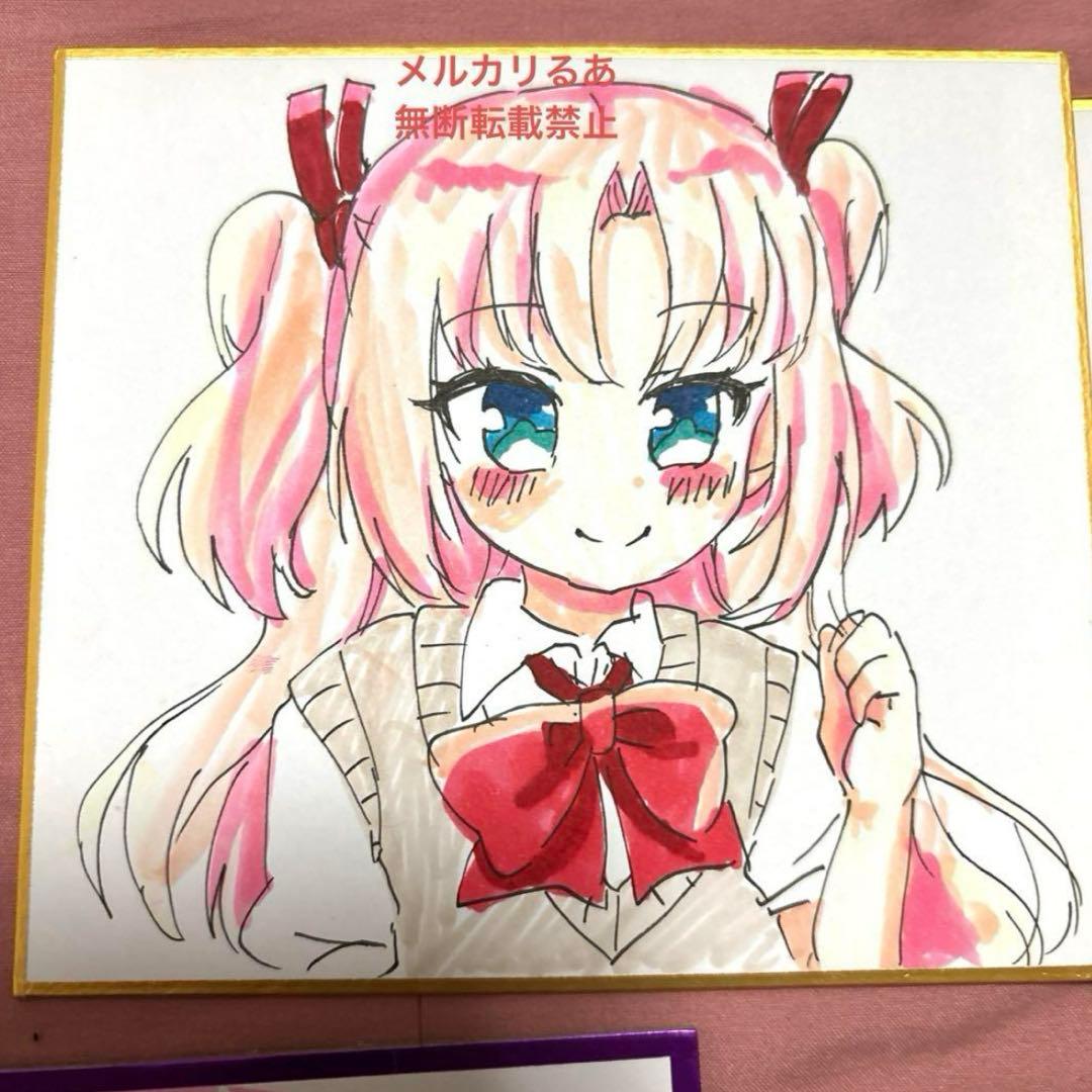 ひめ、かぐや、光永 コピック　手書きイラスト 11点まとめ売り