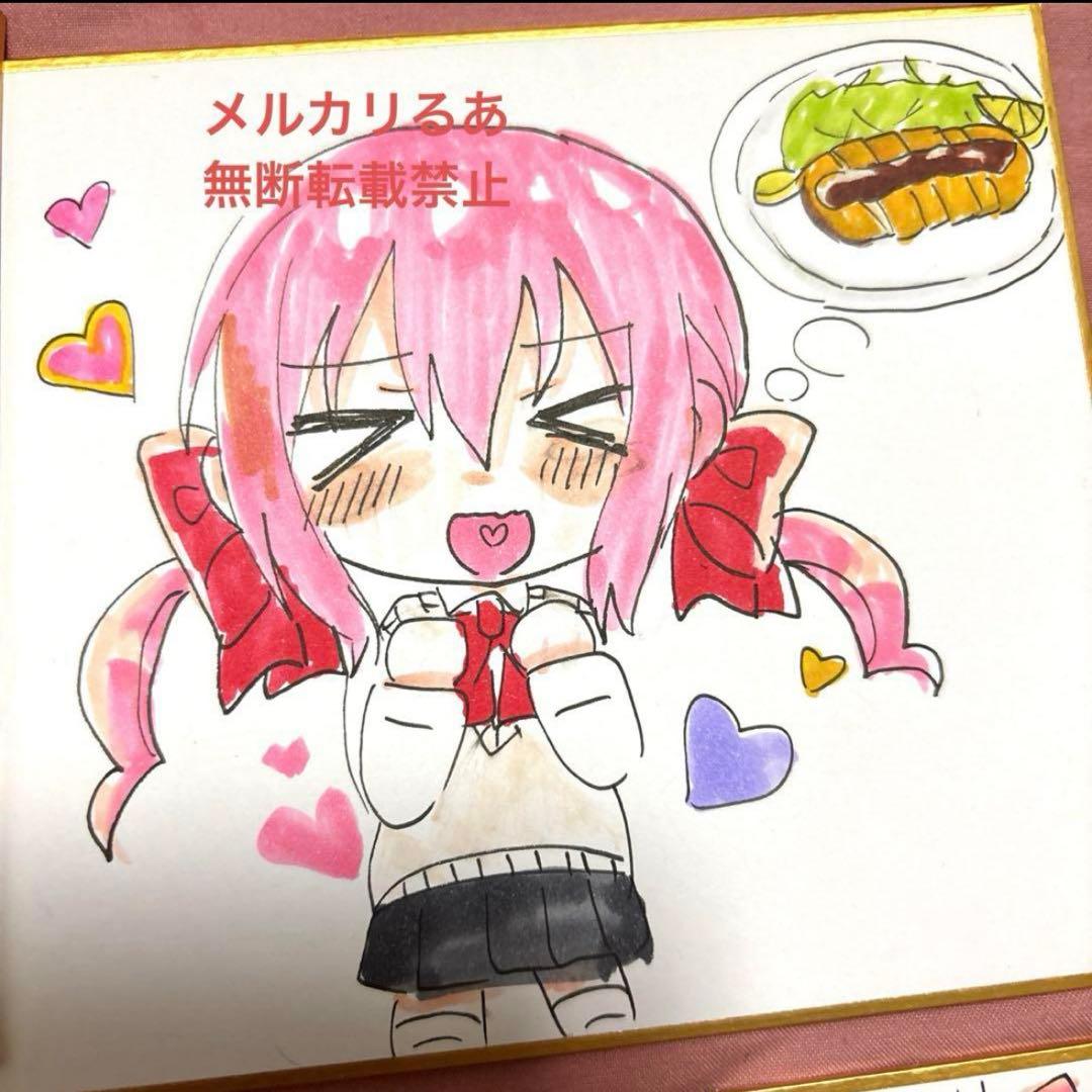 ひめ、かぐや、光永 コピック　手書きイラスト 11点まとめ売り
