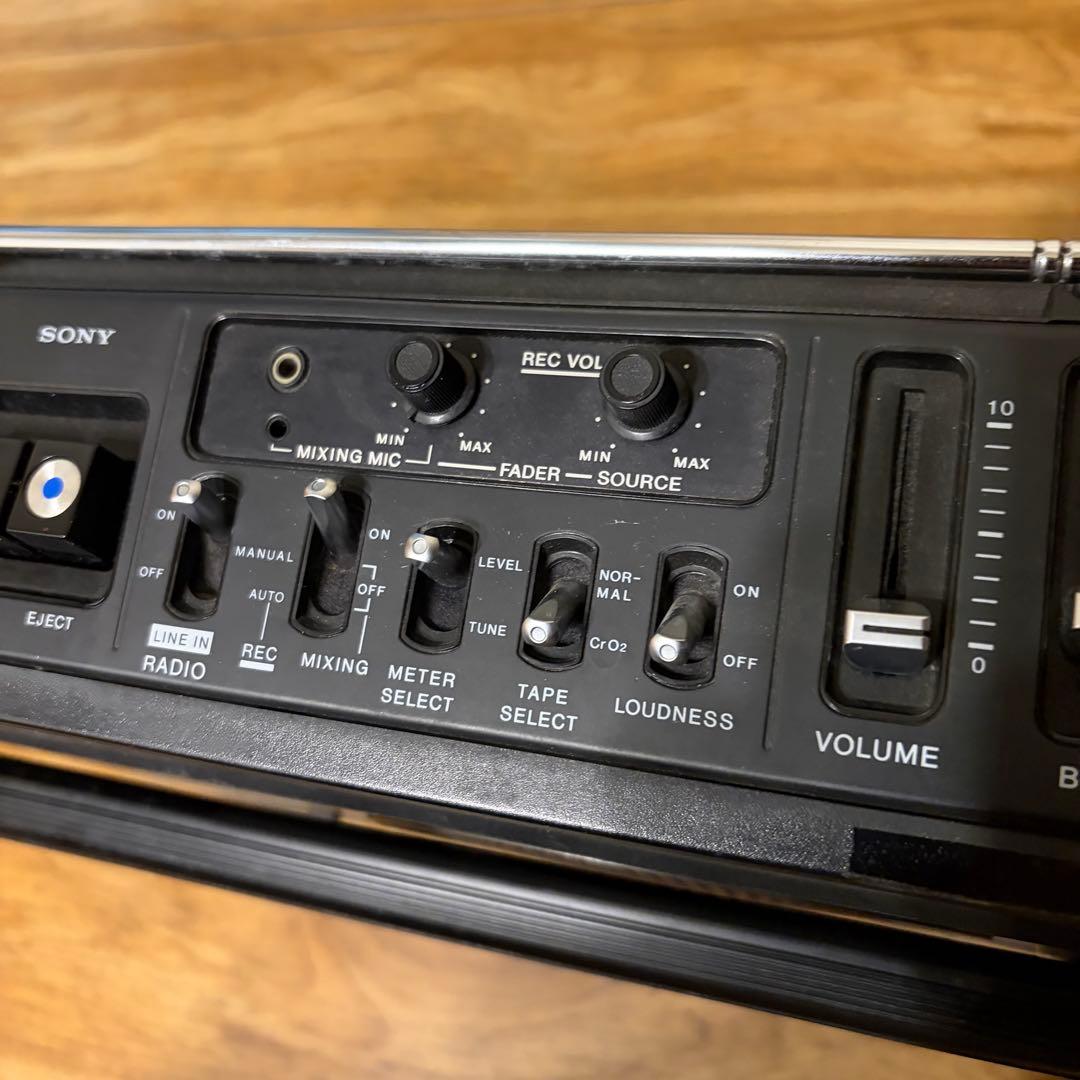 希少 SONY ソニー ラジカセ CF-1980 ラジオ 昭和レトロ カセット