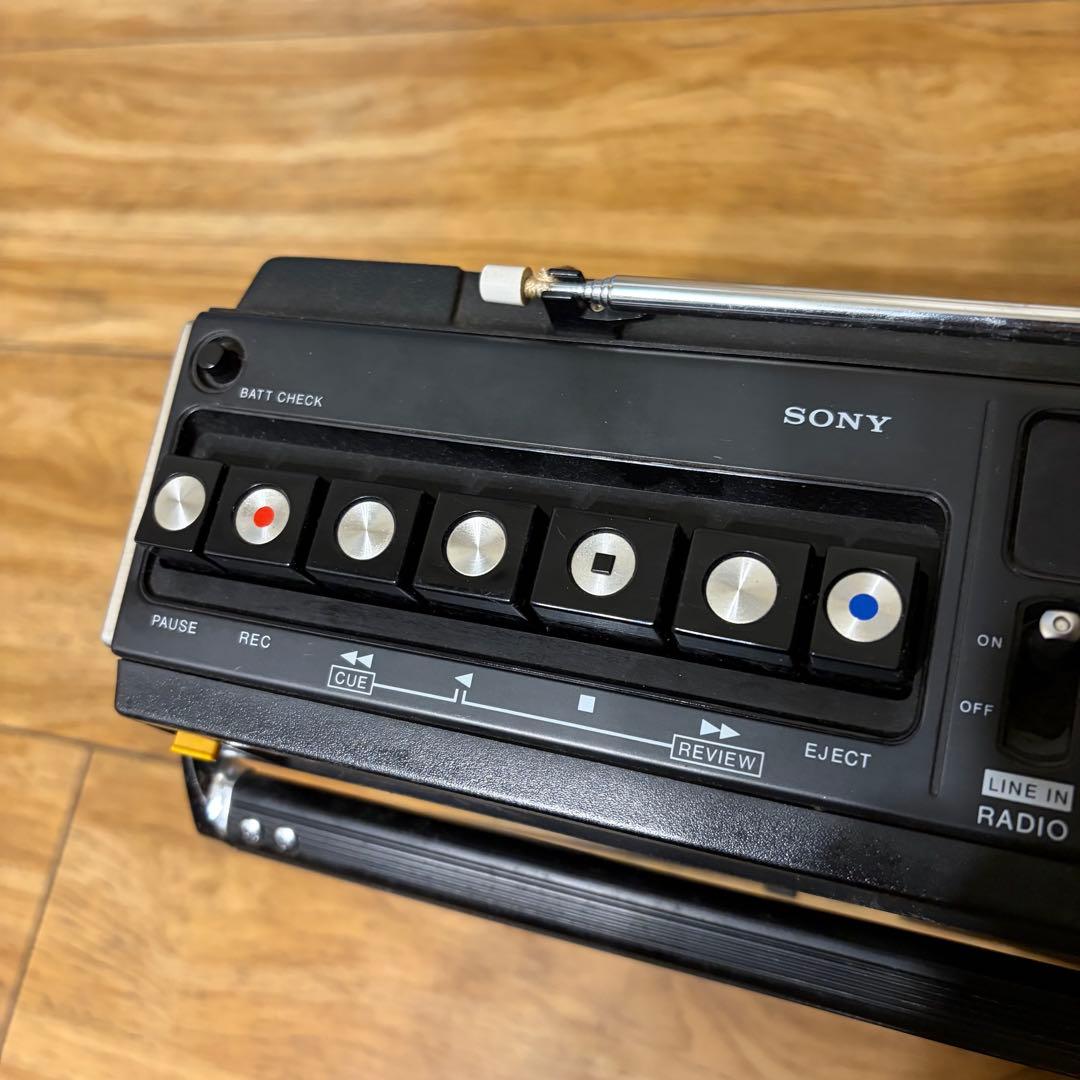 希少 SONY ソニー ラジカセ CF-1980 ラジオ 昭和レトロ カセット