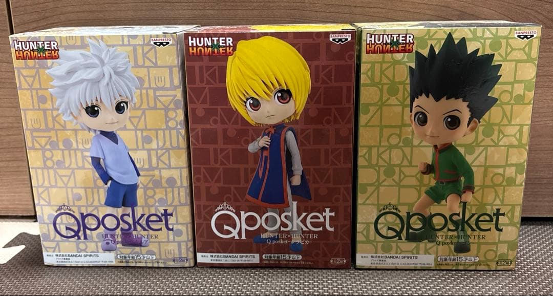 HUNTER×HUNTER Qposket フィギュアセット&1番くじまとめ売り