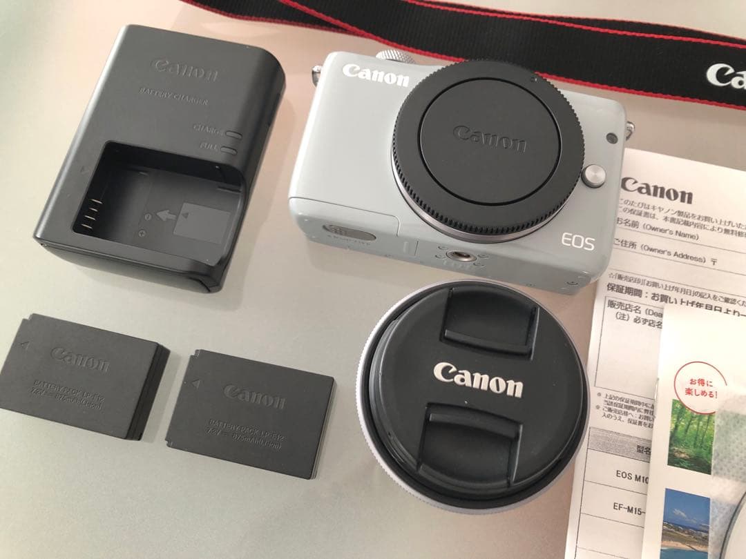 Canonミラーレス一眼EOS M10 標準・望遠レンズセット