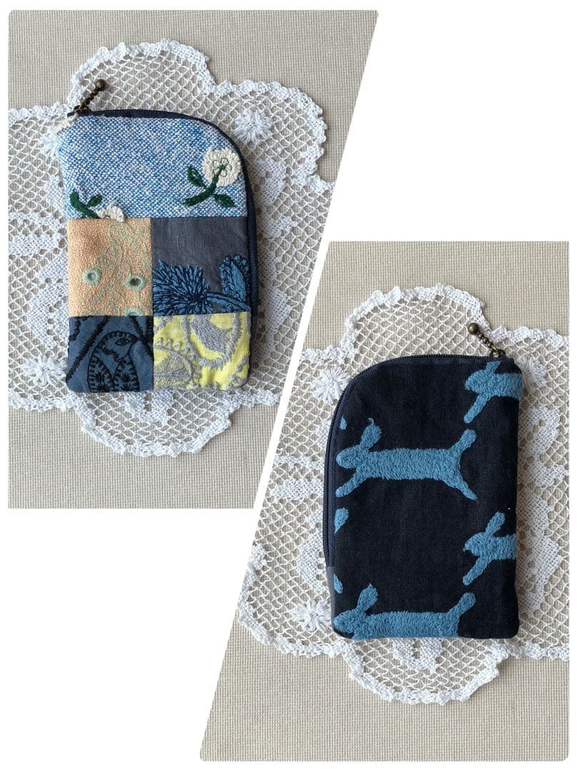 【専用】ミナペルホネン ハンドメイド　パッチワークポーチ