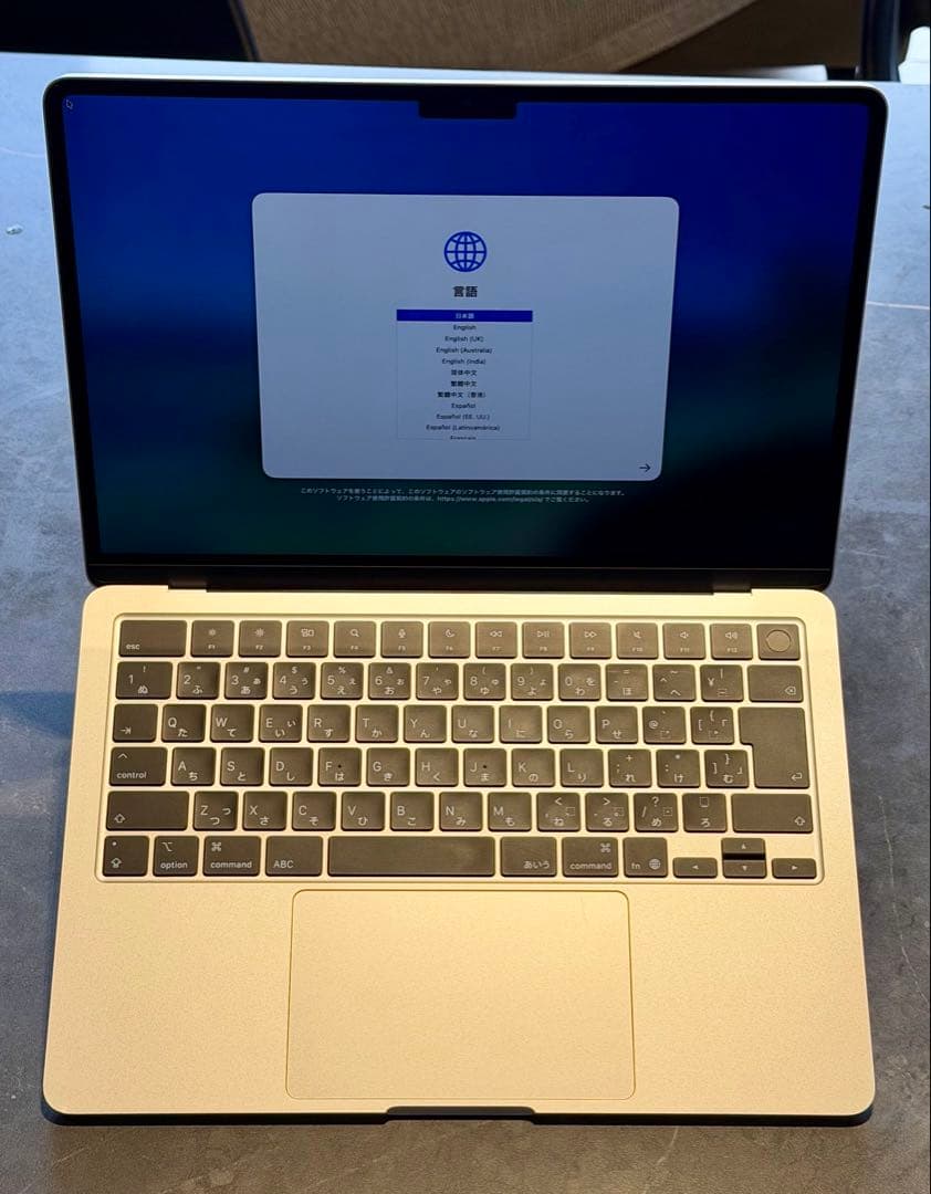 M4 MacBook Air 13インチ　メモリ24GB 容量1TB