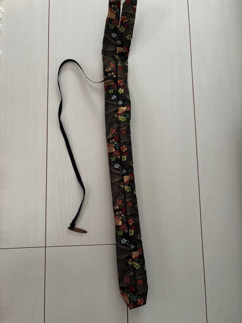 赤色 篠笛 木製 ケース付き 美品