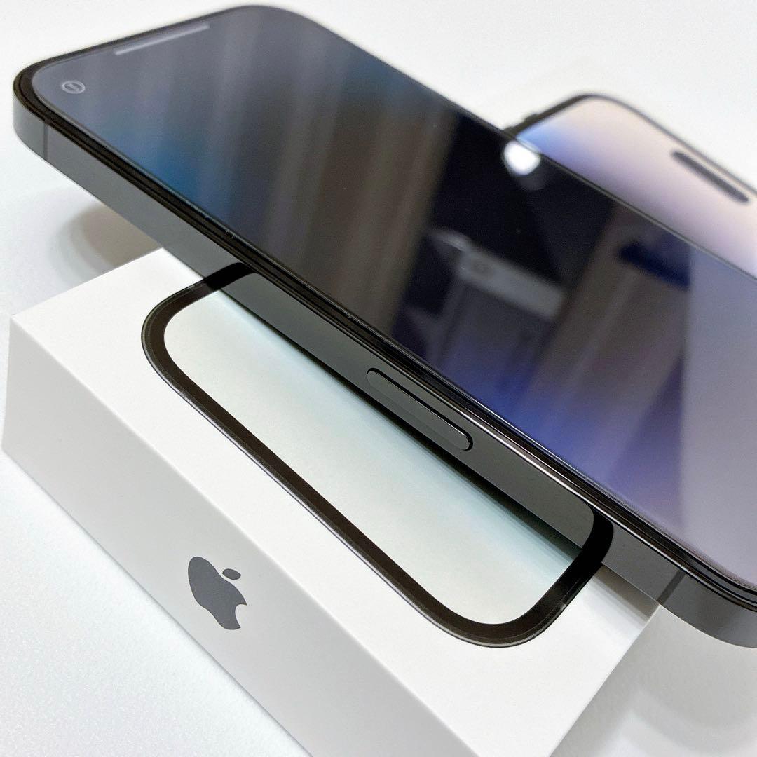 iPhone14 Pro 128GB SIMフリー スペースブラック 一括88%