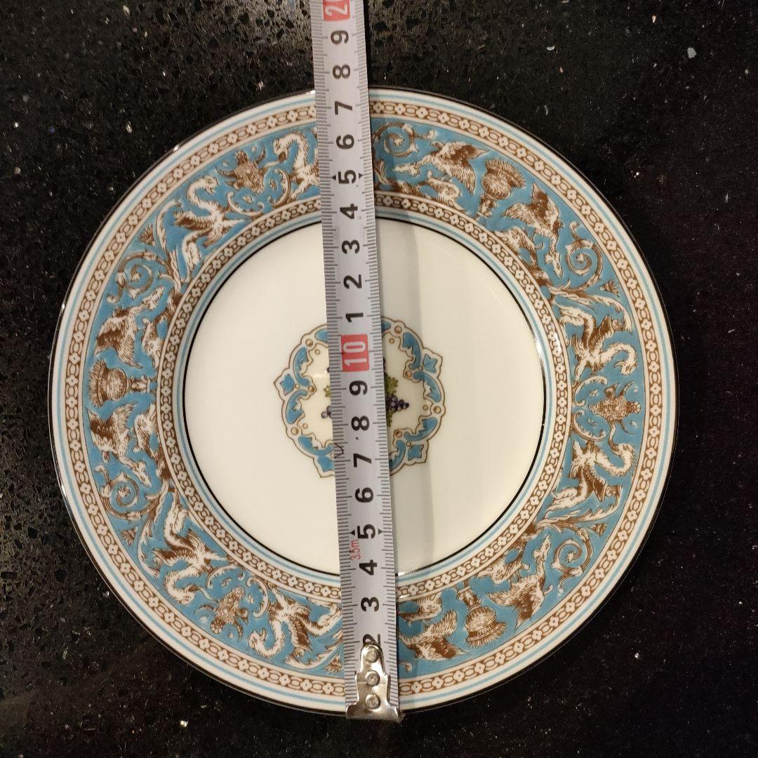 ウェッジウッド フロレンティーンターコイズ　17.5cm 中皿 未使用品3枚