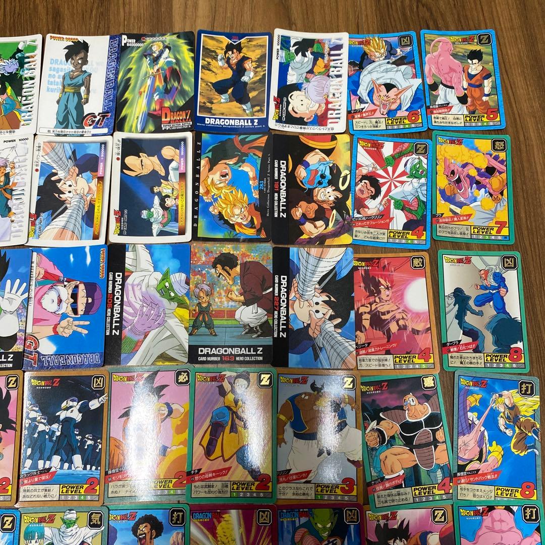 ドラゴンボールカードセット　カードダス　90年代　レトロ