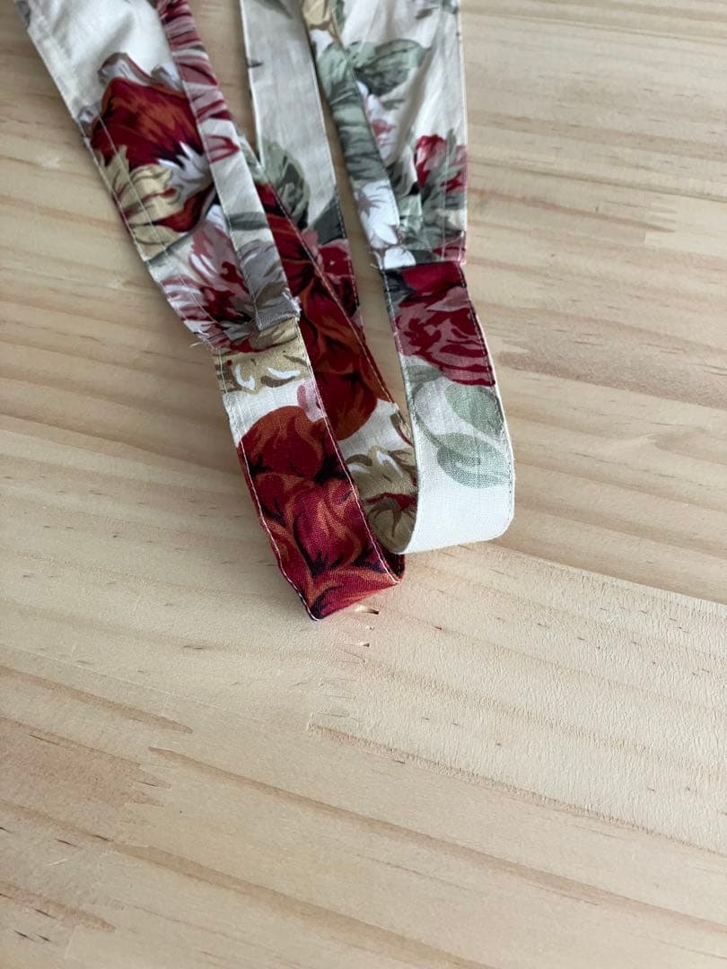 タグ付き未使用 IKUKO イクコ コットン 100% エプロン ヘアバンド