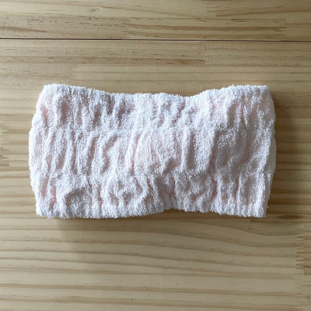 タグ付き未使用 IKUKO イクコ コットン 100% エプロン ヘアバンド