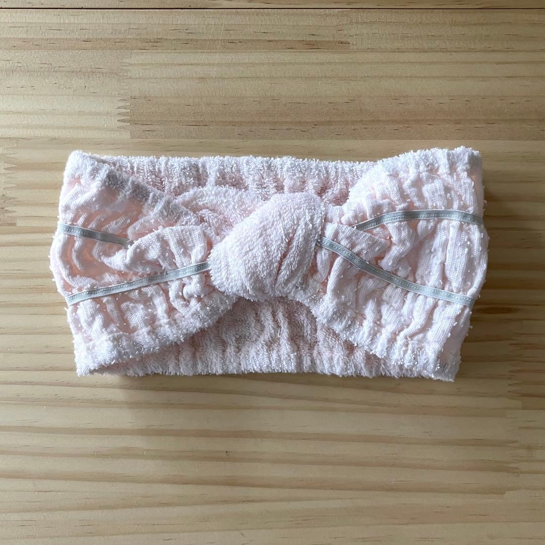 タグ付き未使用 IKUKO イクコ コットン 100% エプロン ヘアバンド