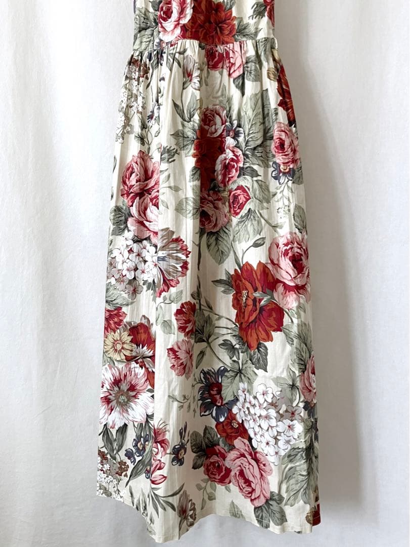 タグ付き未使用 IKUKO イクコ コットン 100% エプロン ヘアバンド