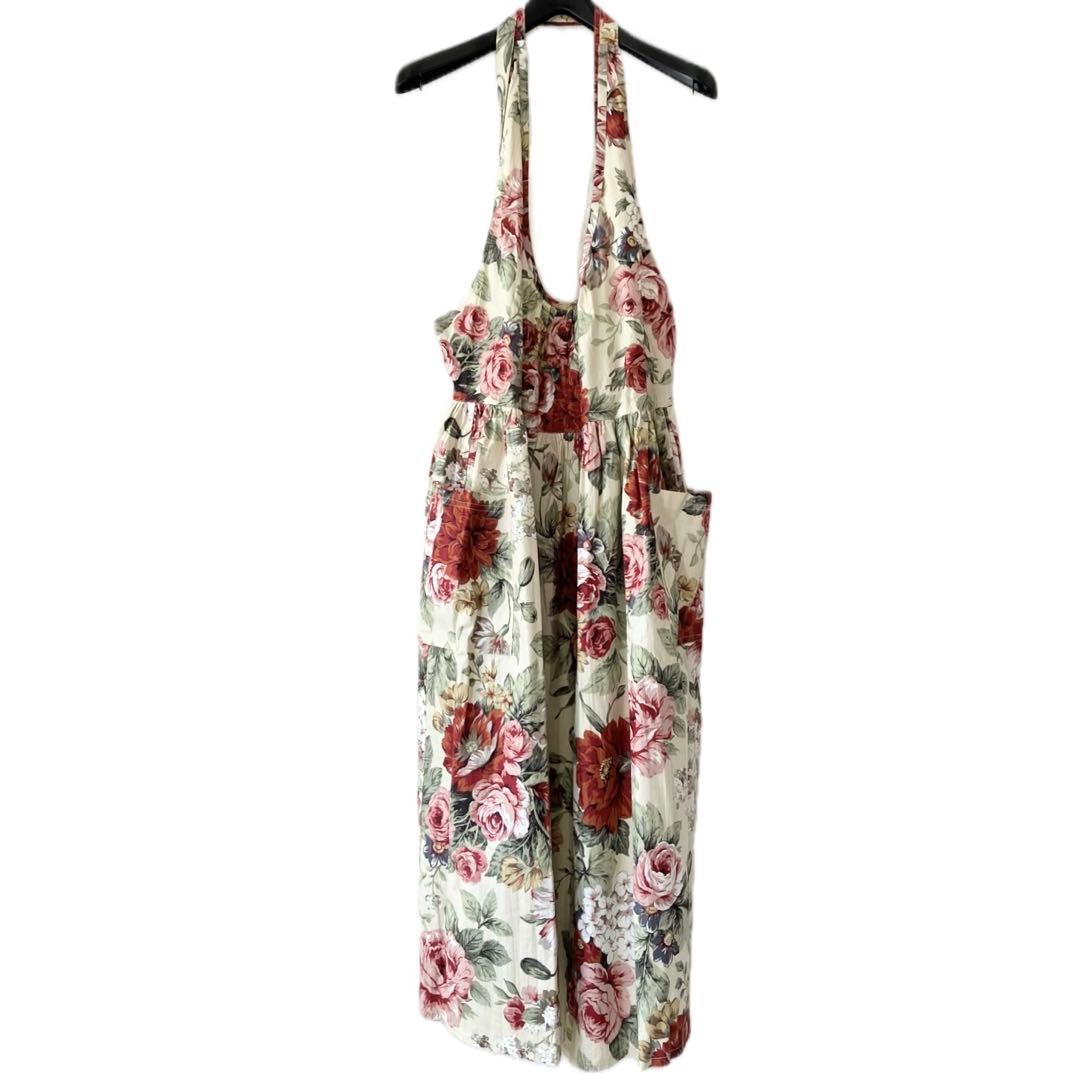 タグ付き未使用 IKUKO イクコ コットン 100% エプロン ヘアバンド