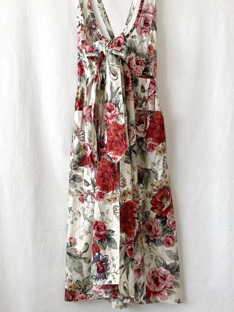 タグ付き未使用 IKUKO イクコ コットン 100% エプロン ヘアバンド