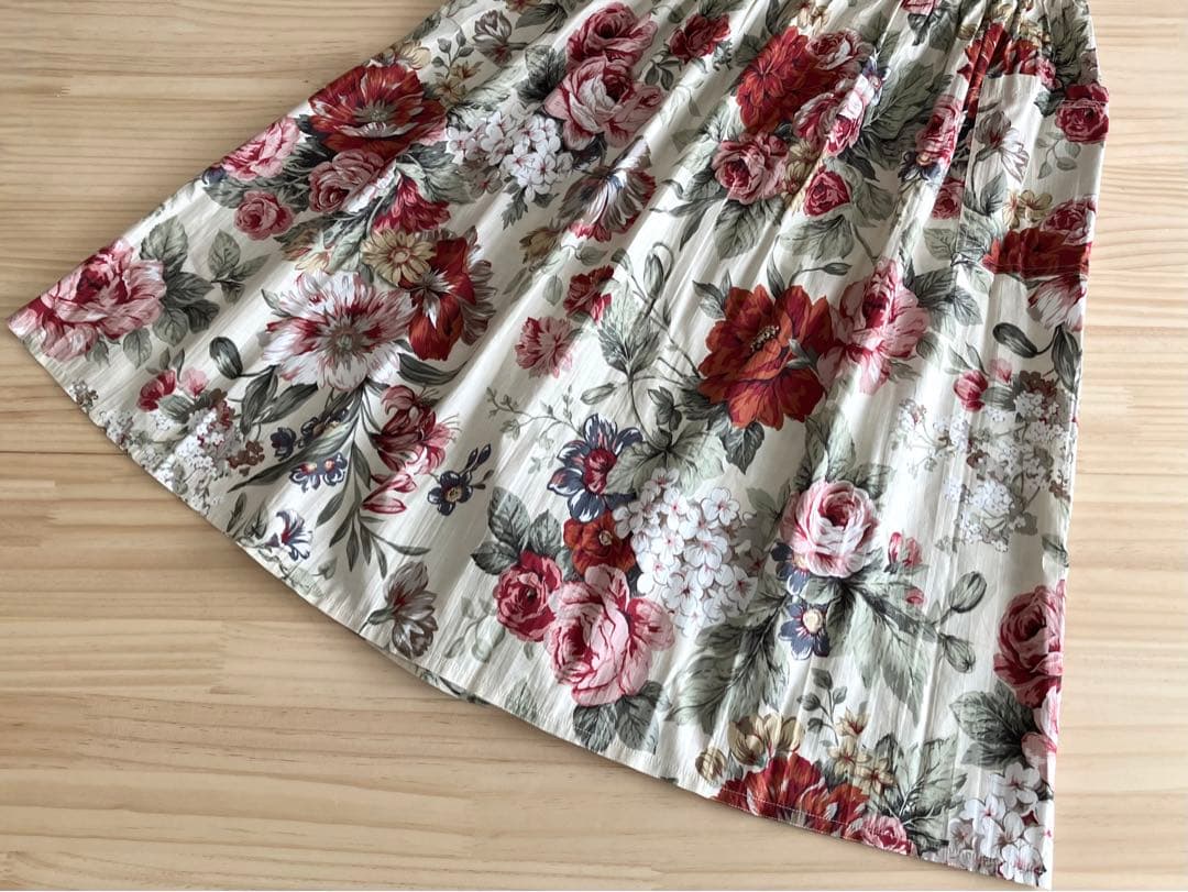 タグ付き未使用 IKUKO イクコ コットン 100% エプロン ヘアバンド