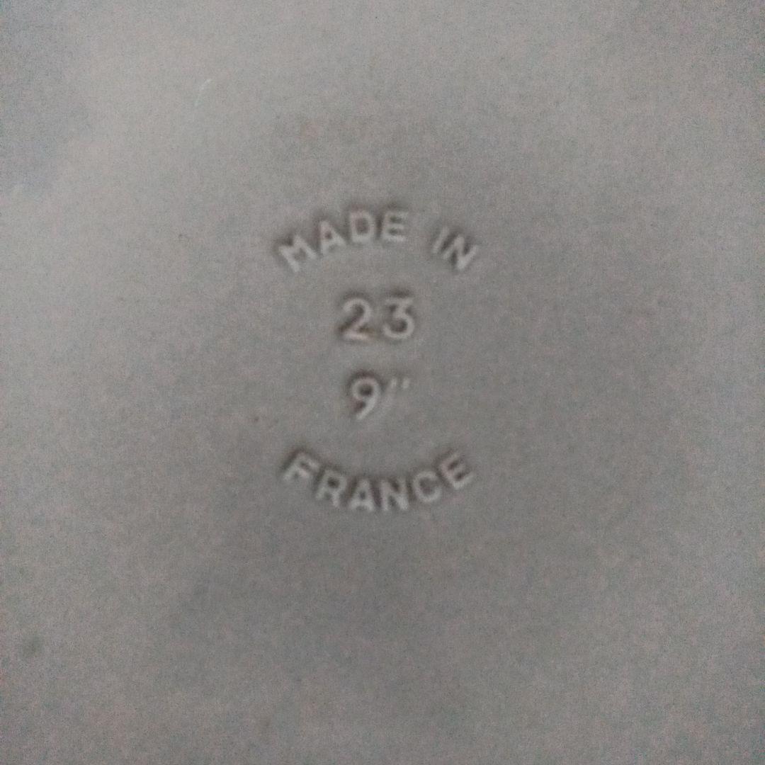 STAUB グリルパン 23cm フランス製　グレー