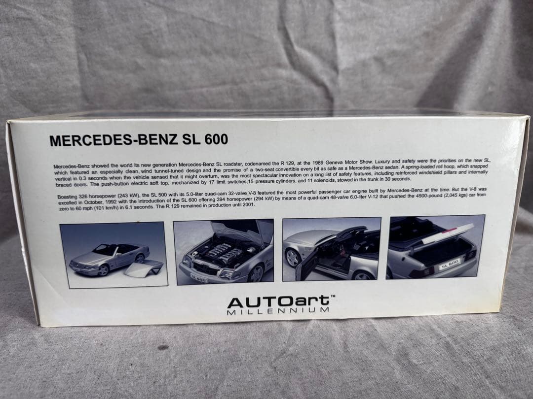 メルセデス・ベンツ SL 600 1/18 1:18 Mercedes Benz