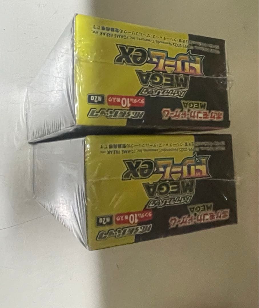 ポケモンカード MEGA ドリームex 2box シュリンク付き