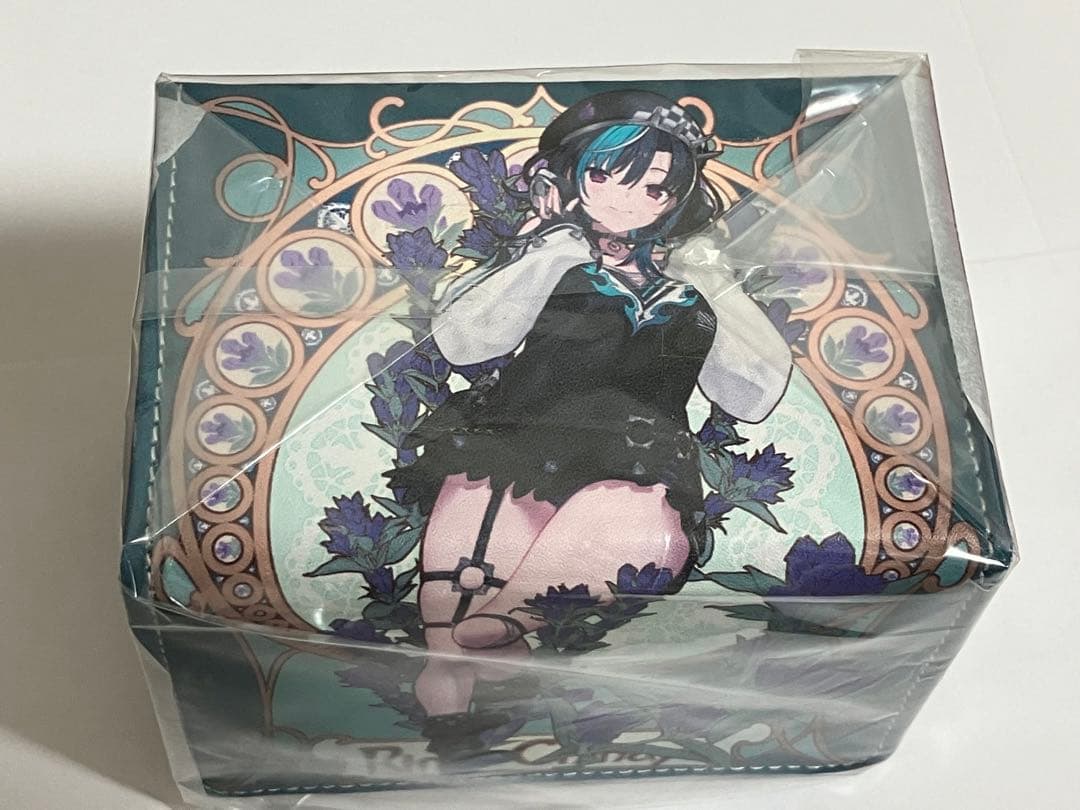 混沌の女神様　ホロライブ　合皮製デッキケース　ミュシャ風　輪堂千速