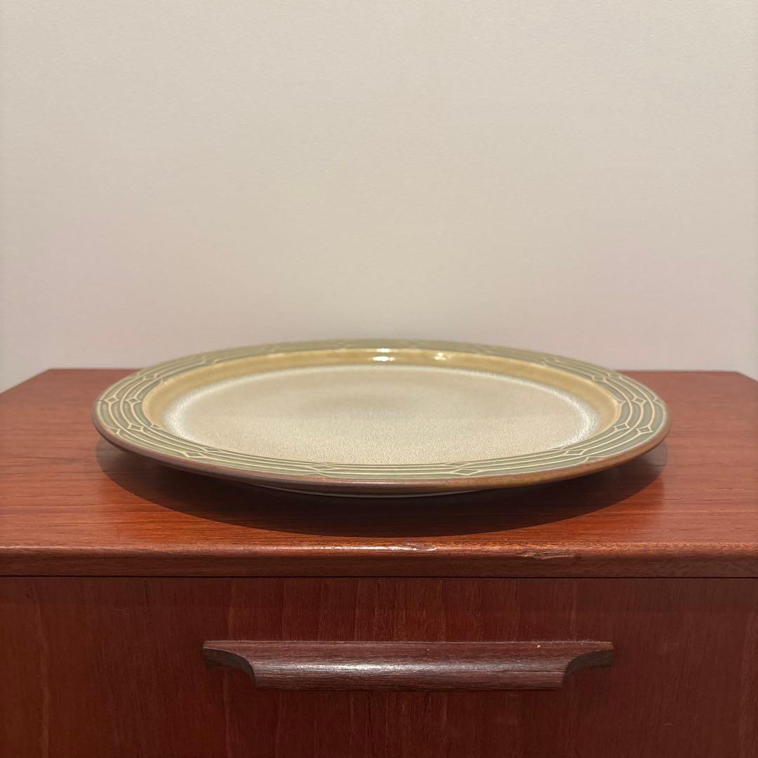 北欧ヴィンテージ　クイストゴー　ルーン　大皿　29センチ パーティープレート