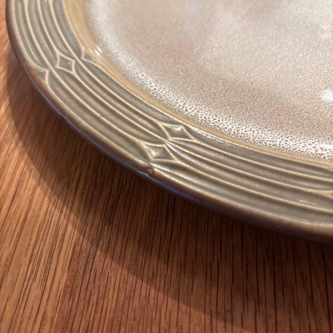 北欧ヴィンテージ　クイストゴー　ルーン　大皿　29センチ パーティープレート