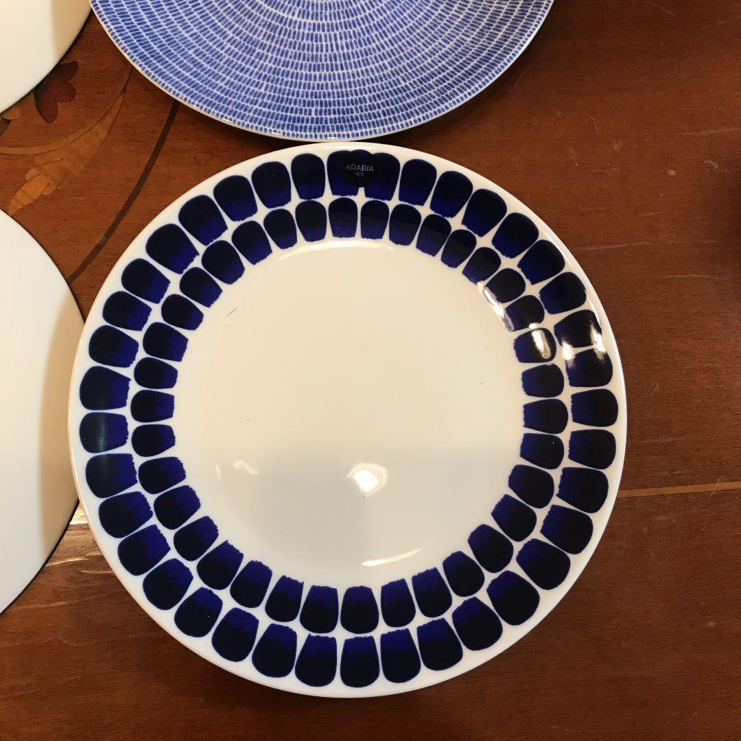 新品☆アラビア アベック＆トゥオキオ 20cmプレート 2枚