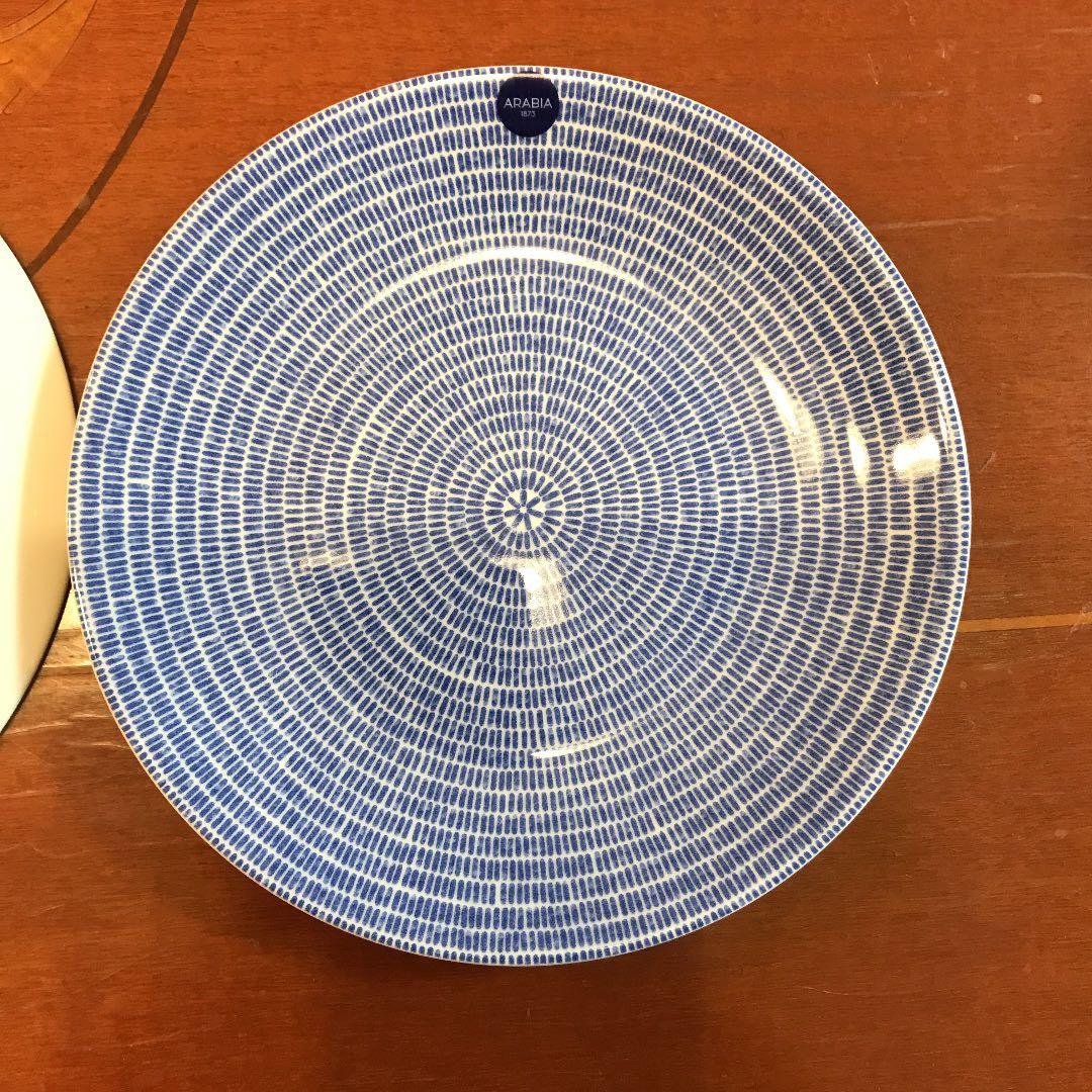 新品☆アラビア アベック＆トゥオキオ 20cmプレート 2枚