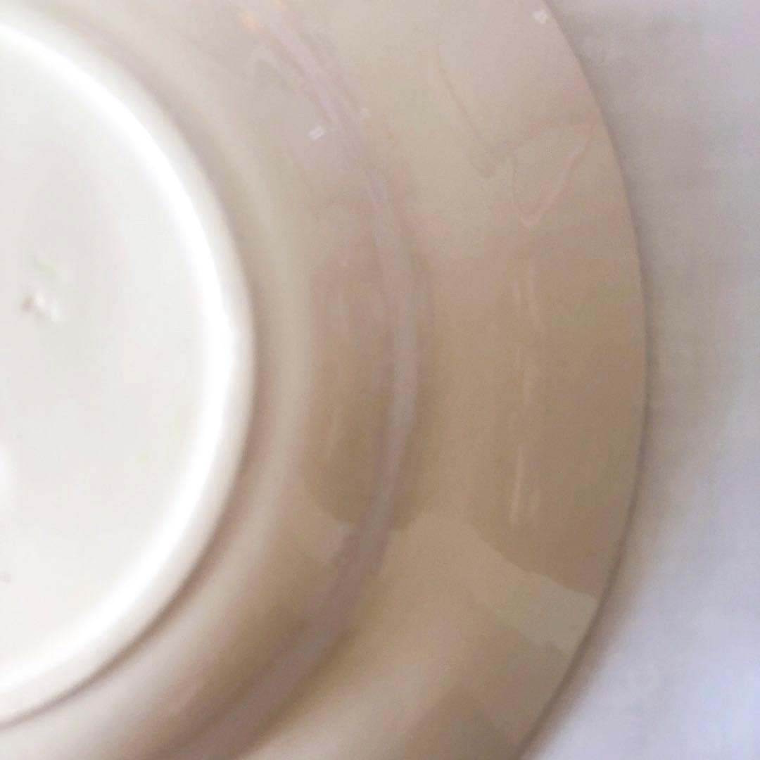 クレイユエモントロー HBCM スーププレート　D フランスアンティーク食器